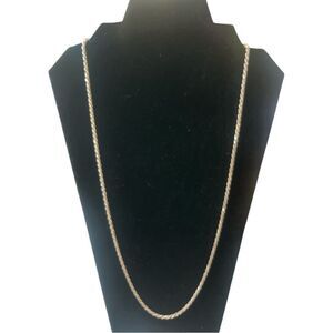 Sterling Silver Rope Chain